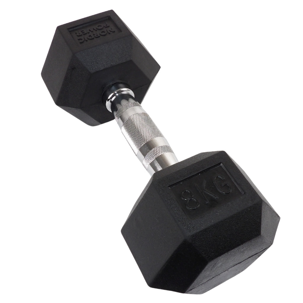 Hexagon Håndvægt 8 Kg - NORDIC POWER