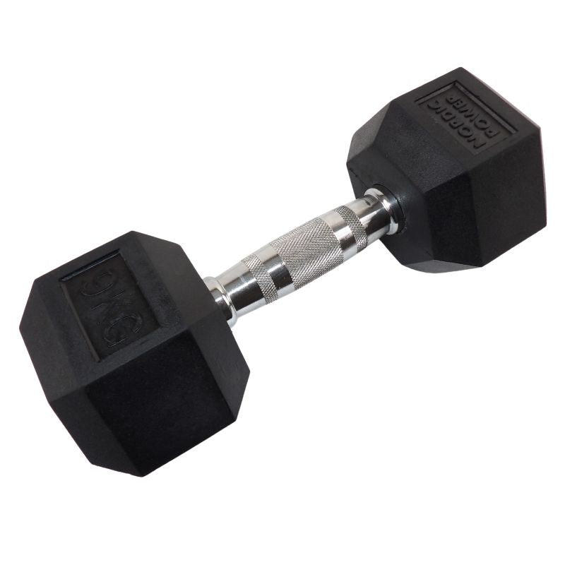 2 x 9 kg. Hexagon Håndvægte - NORDIC POWER - Tilbud