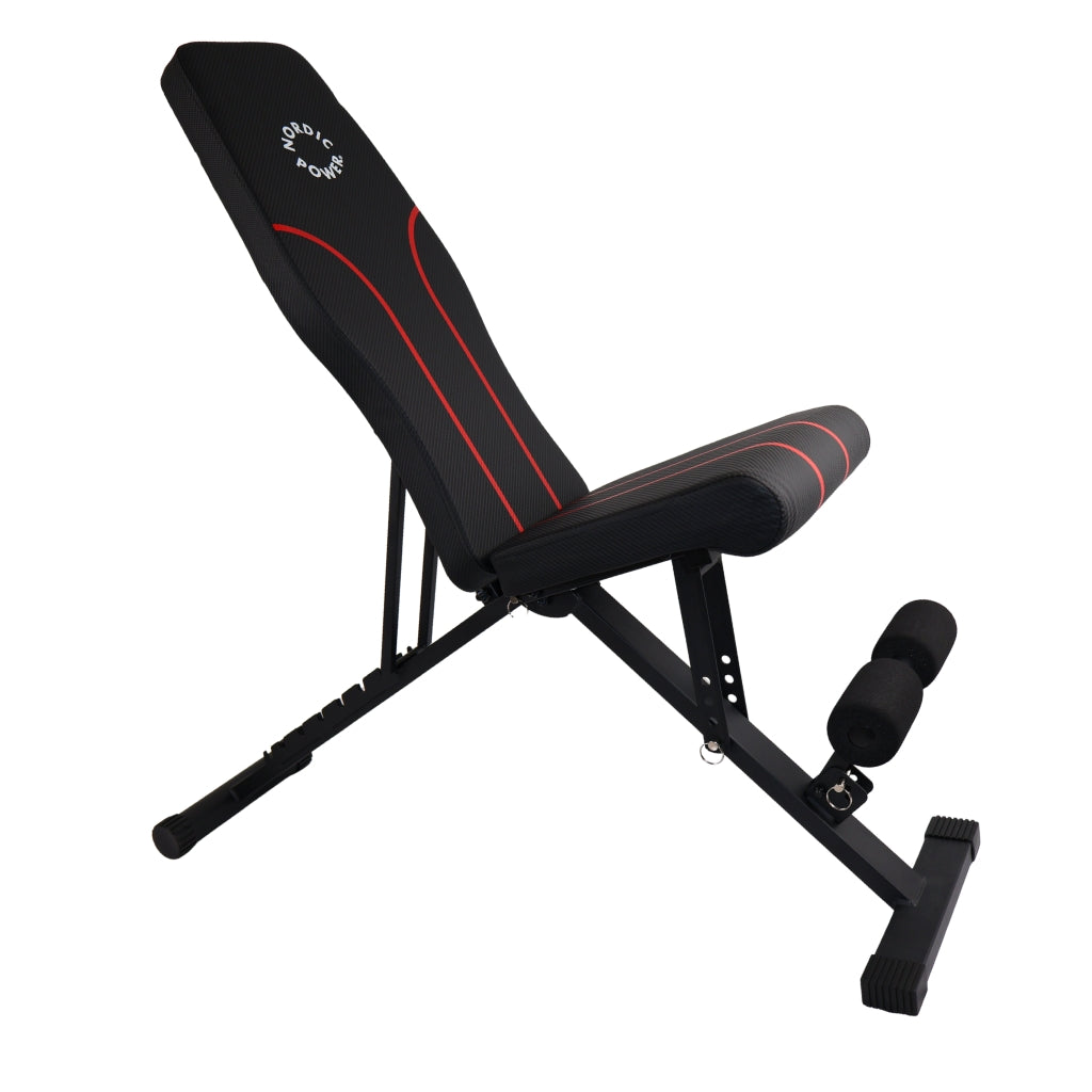 Justerbar træningsbænk - NORDIC POWER
