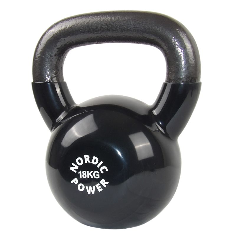 Tilbud Kettlebells fra NORDIC POWER, Se billig 18 kg Kettlebell her