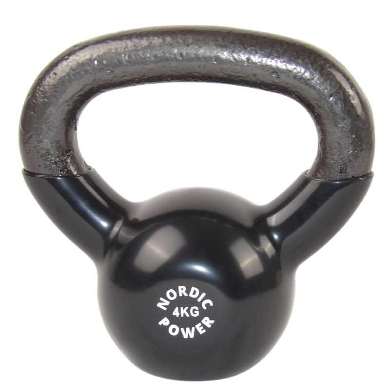 Tilbud Kettlebells fra NORDIC POWER, Se billig 4 kg Kettlebell her