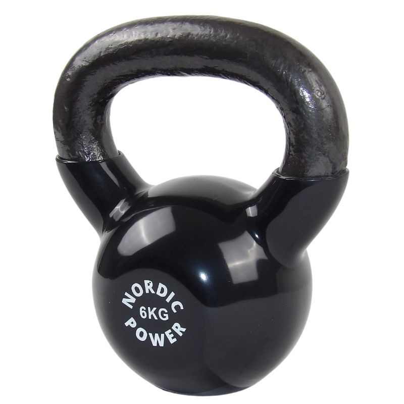 Tilbud Kettlebells fra NORDIC POWER, Se billig 6 kg Kettlebell her