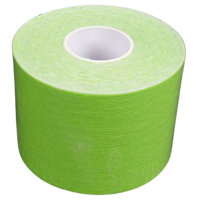 Sportstape Elastisk, 5 Cm x 5 Meter, Grøn - 6 Ruller