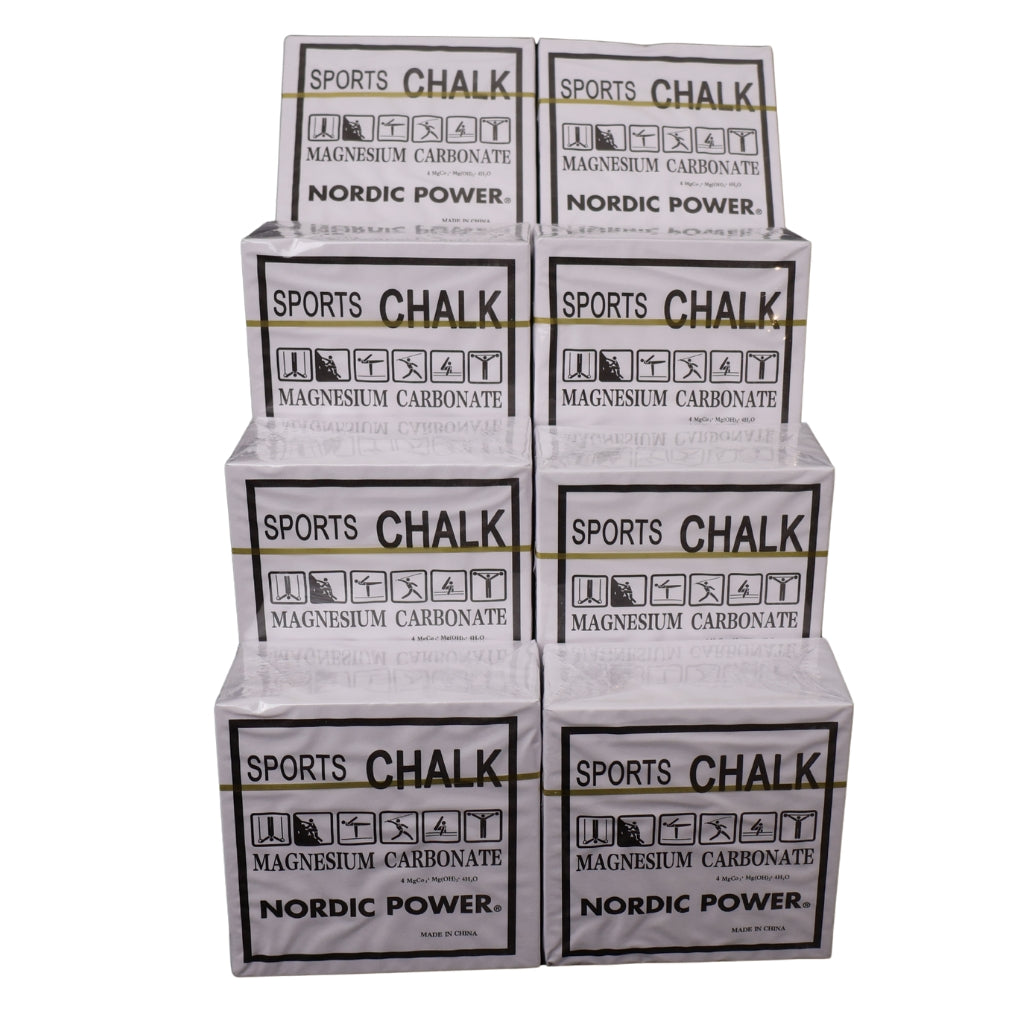 Kalk Magnesium - 8 Blokke - 575 Gram - NORDIC POWER - Hvid Box