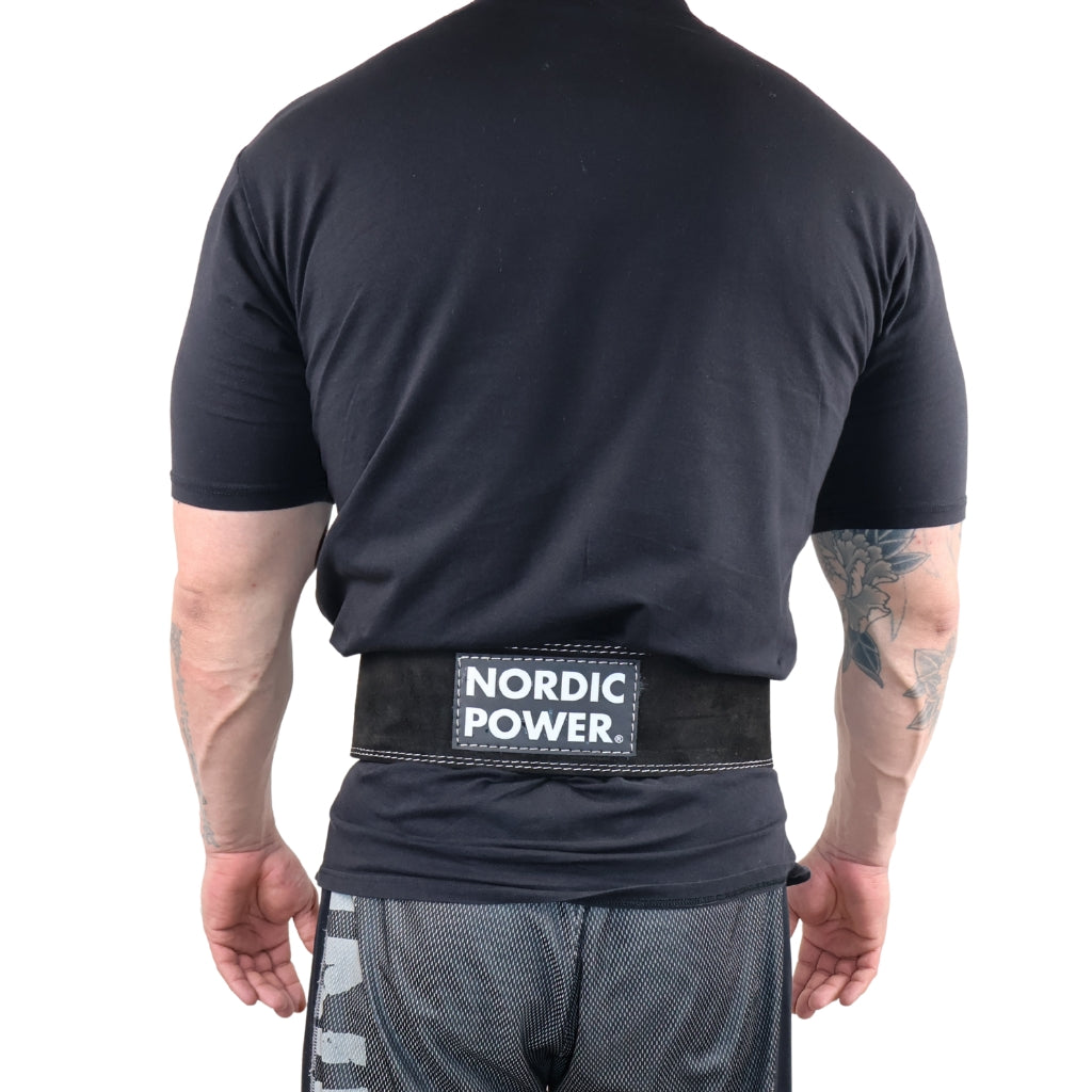 Professionelt træningsbælte, Quick Release, Large - NORDIC POWER