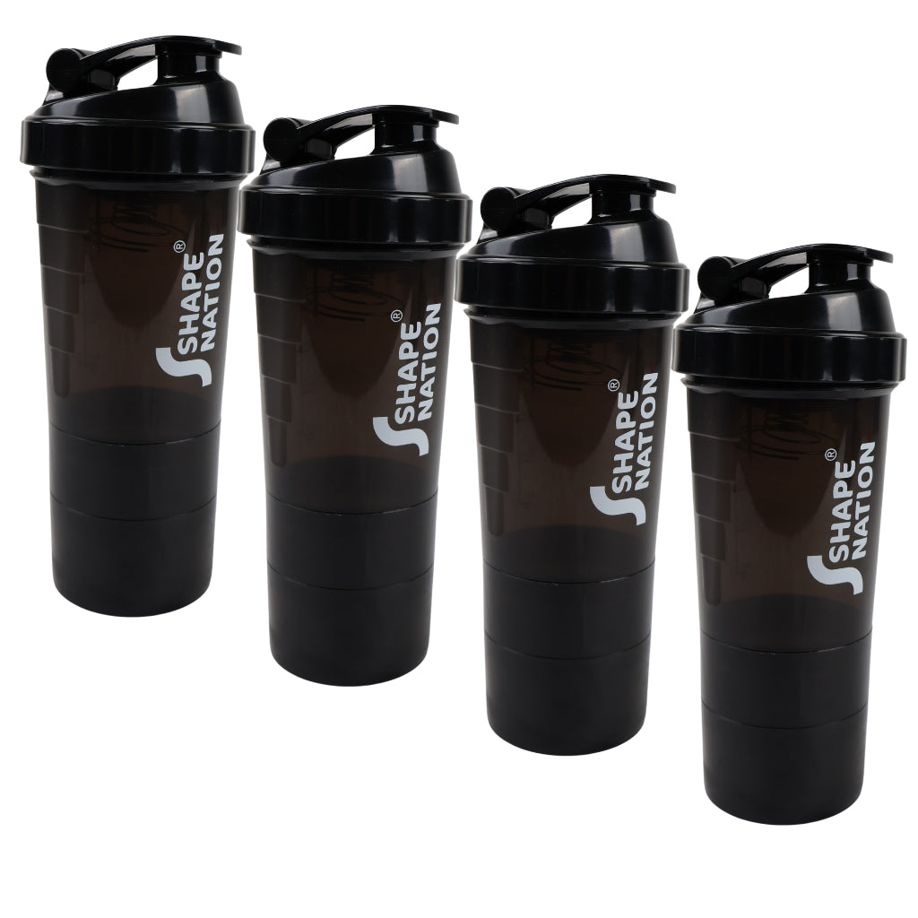4 Stk. Protein Shaker 500 ml - SHAPE NATION