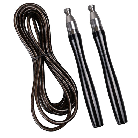 Speedrope - Sjippetov Sort alu greb, smart justering - NORDIC POWER