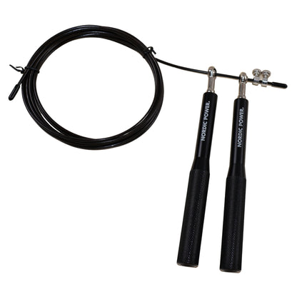 Speedrope Pro Sort Aluminium Greb - NORDIC POWER