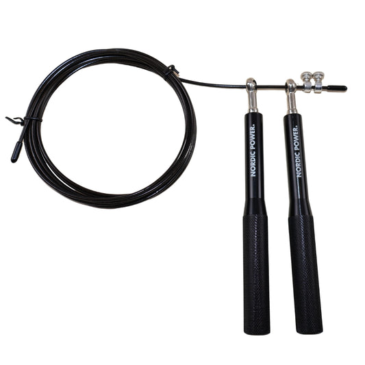 Speedrope Pro Sort Aluminium Greb - NORDIC POWER