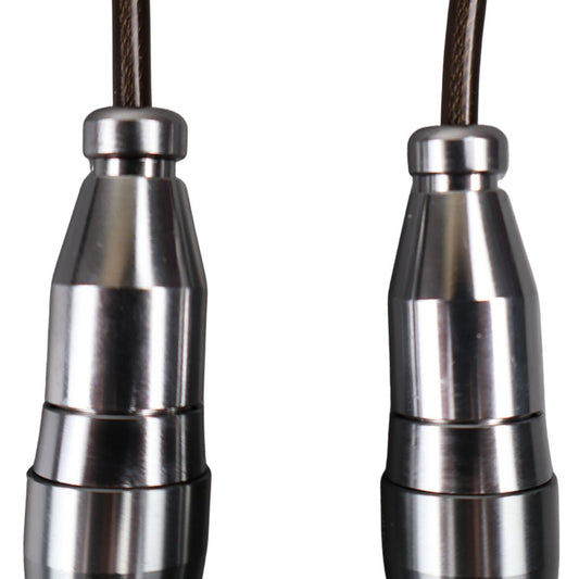 Speedrope - Sjippetov Gråt alu greb, smart justering - NORDIC POWER