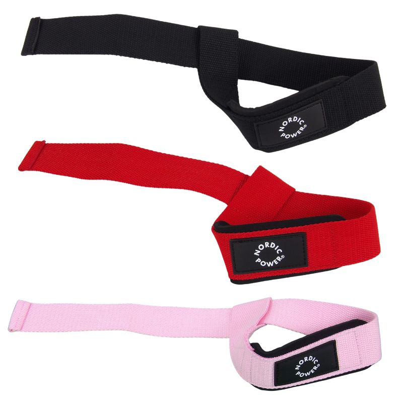 3 Sæt Lifting Straps - NORDIC POWER