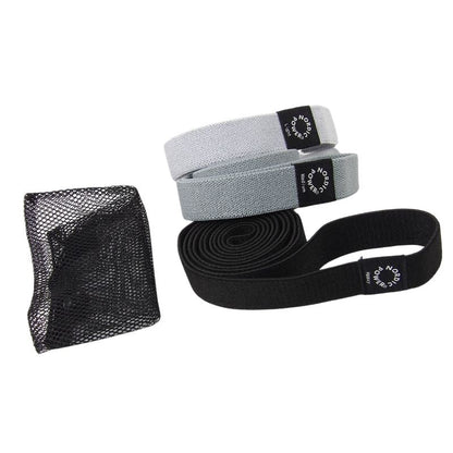 Strength Band 3 pk. Sort, Grå, Lysegrå - NORDIC POWER