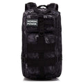Tactical Gym Backpack 25 Liter, Python Black  - NORDIC POWER