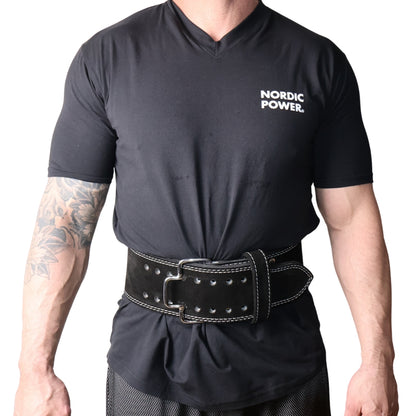 Professionelt træningsbælte, Quick Release, Large - NORDIC POWER