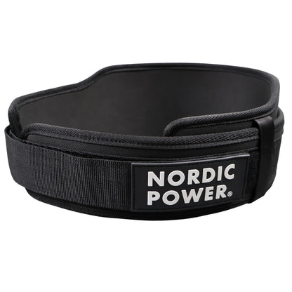 Træningsbælte Large, Sort - NORDIC POWER