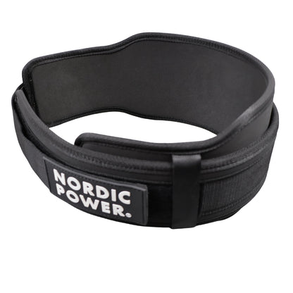 Træningsbælte Large, Sort - NORDIC POWER