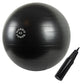 Træningsbold 65 cm Sort, Inkl. Pumpe - NORDIC POWER