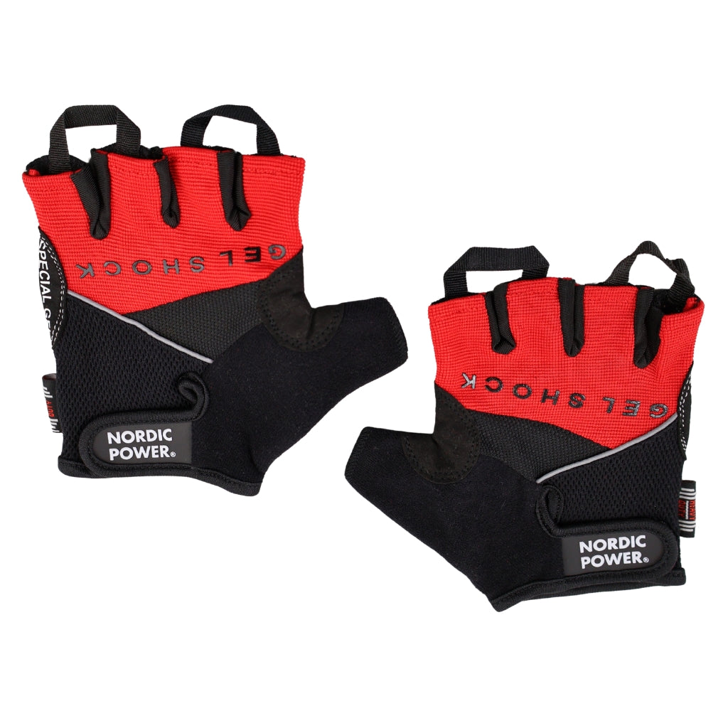 Træningshandsker, Gel Shock, Large - NORDIC POWER