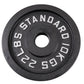 Vægtskive 10 Kg. Sort Metal 1 Stk. Ø50 mm - NORDIC POWER