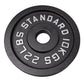 Vægtskive 10 Kg. Sort Metal 1 Stk. Ø50 mm - NORDIC POWER