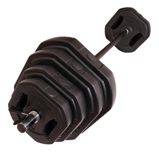 Bodypump Sæt 35 kg. Sort - NORDIC POWER - Ø25 mm