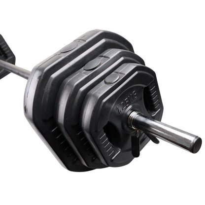 Bodypump Sæt 20 kg. Sort - NORDIC POWER - Ø25 mm