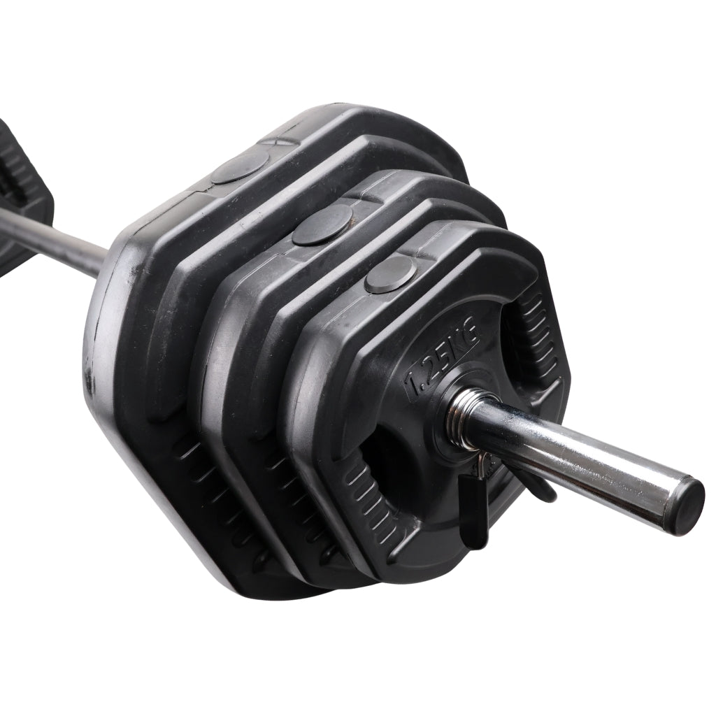 2 Stk. Bodypump Vægtskive 5 Kg. SORT - NORDIC POWER - Ø25 mm