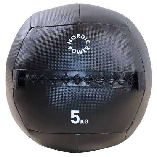 Wall Ball 5 kg, Sort - NORDIC POWER