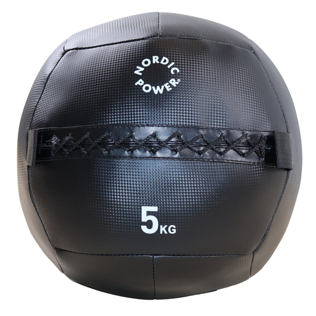 Wall Ball 5 kg, Sort - NORDIC POWER