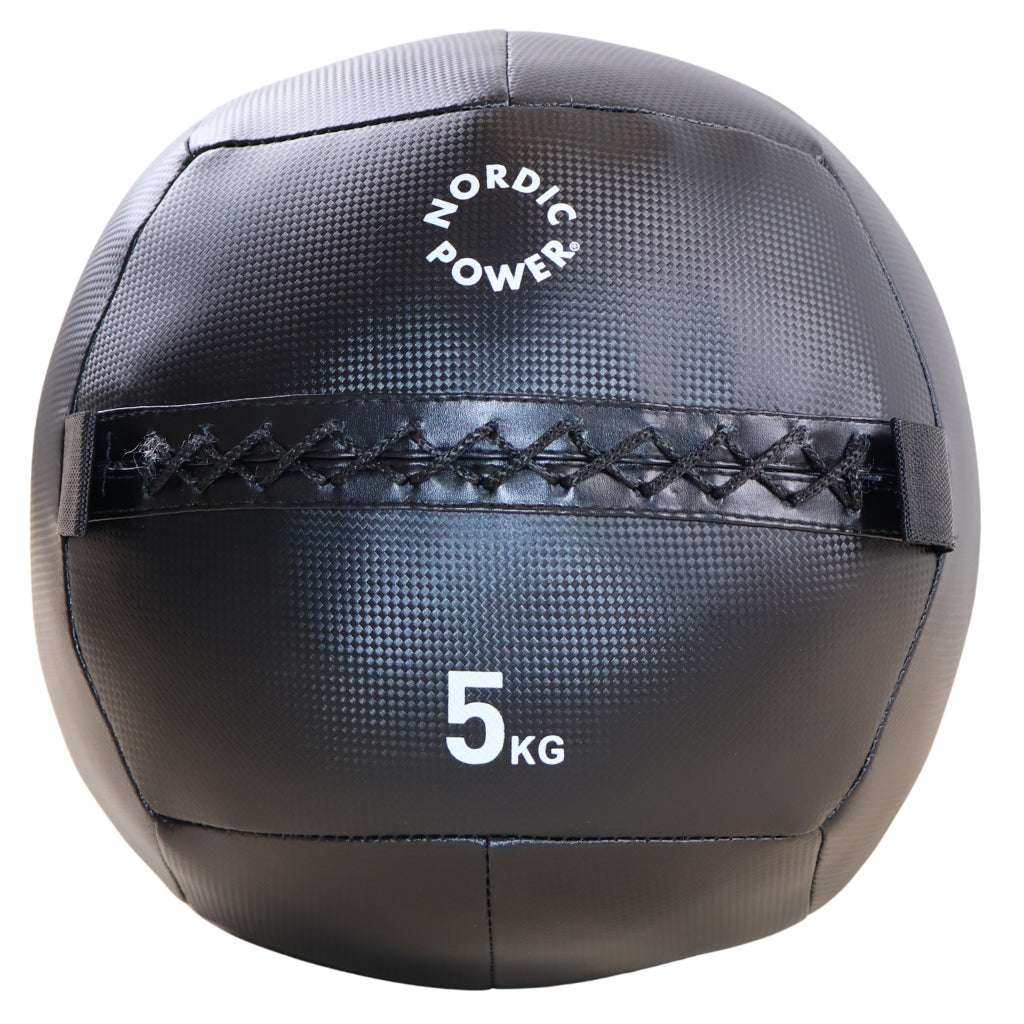 Wall Ball 5 kg, Sort - NORDIC POWER
