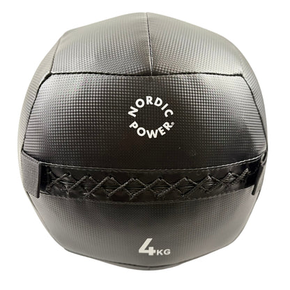Wall Ball 4 kg, Sort - NORDIC POWER