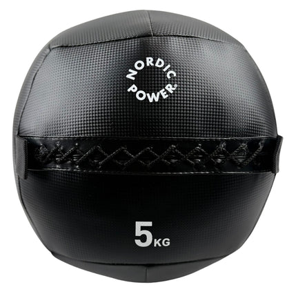 Wall Ball 5 kg, Sort - NORDIC POWER