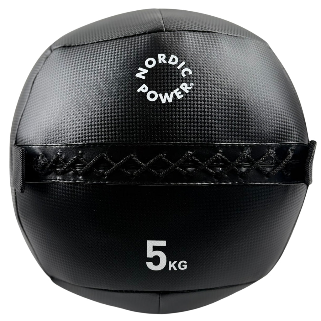 Wall Ball 5 kg, Sort - NORDIC POWER