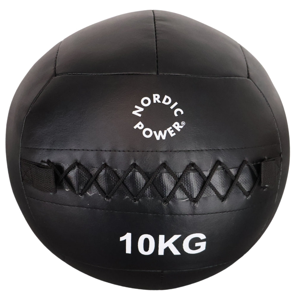 Wall Ball 10 kg, Sort - NORDIC POWER