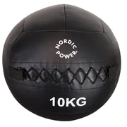 Wall Ball 10 kg, Sort - NORDIC POWER