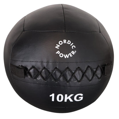 Wall Ball 10 kg, Sort - NORDIC POWER