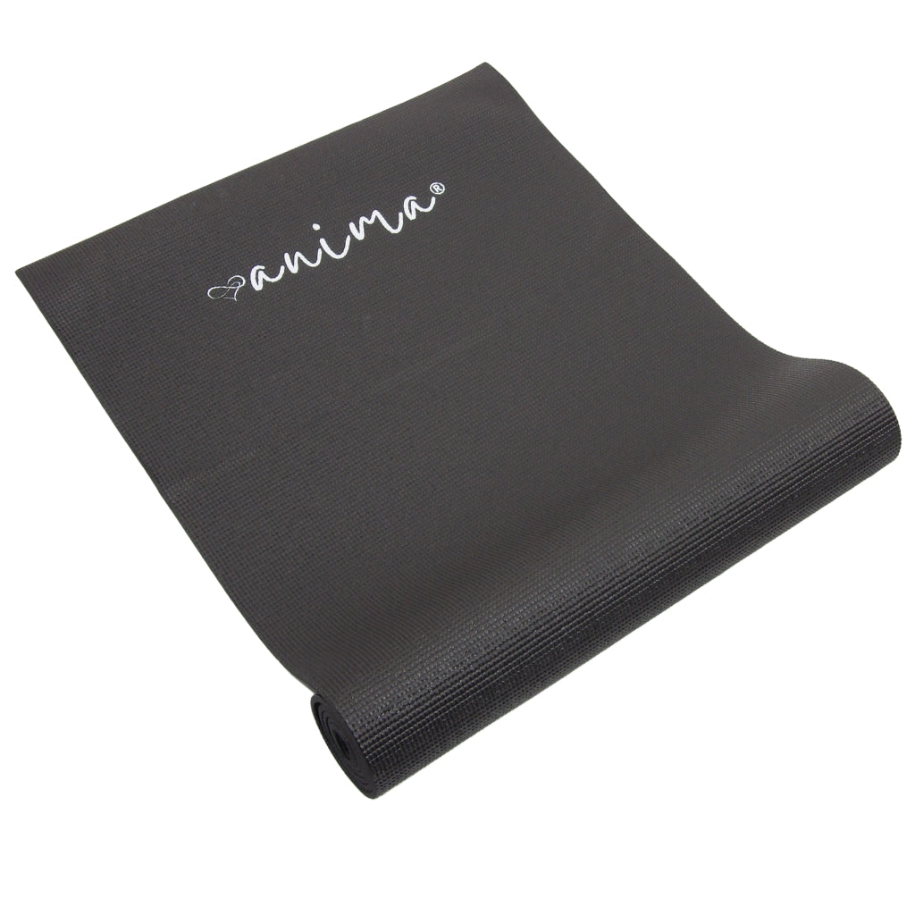 Yogamåtte Sort 8 mm. Fra ANIMA, Køb Yogamåtte Her På Tilbud - Maxis.dk